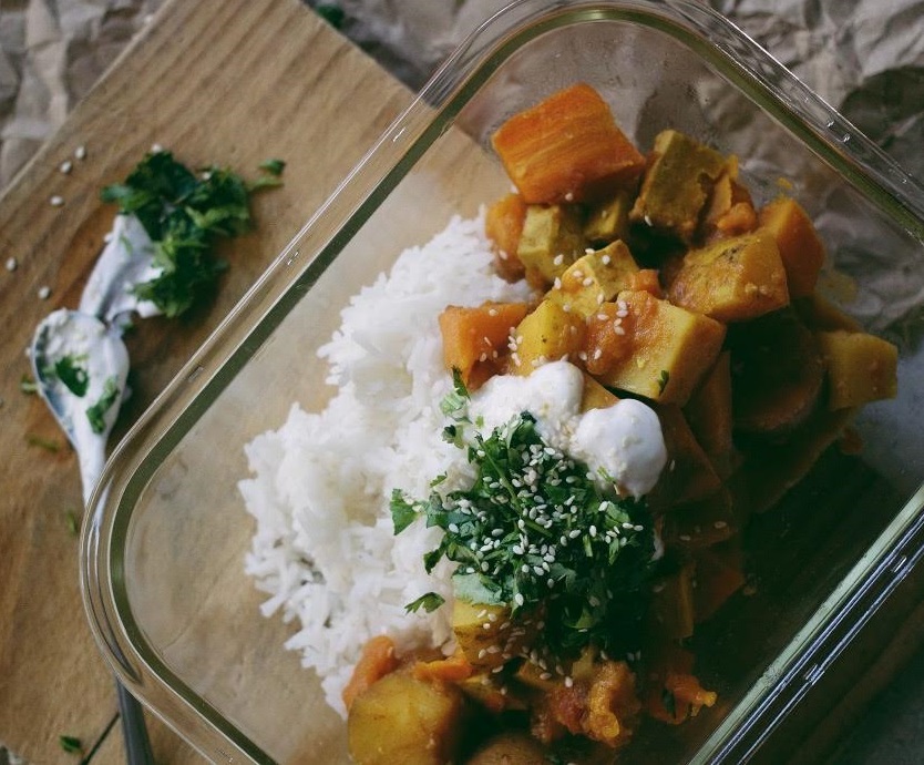 Simple Vegan Tofu & Vegetable Curry (Kid Friendly)